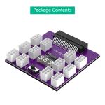 Upgrade Version Power Supply Breakout Board Placa de ruptura de fuente de
