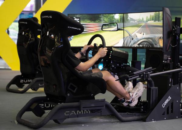Buy cheap Ergonomic 15Nm Servo Motor Sim Racing Simulator Cockpit from wholesalers