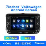 Automotive Use Android GPS Car Stereo Rear Camera Bluetooth Carplay Screen VW