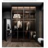 Buy cheap 250cm Walk In Closet Wardrobe Drawer System With Aluminum Glass Door ODM from wholesalers