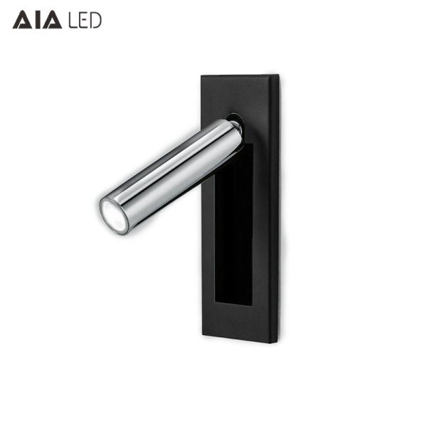 Buy cheap Aluminum recessed mounted reading wall lamp LED bedside wall lamp/led bed book wall light from wholesalers