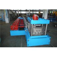 Buy cheap 5mm Thickness Cold Roll Forming Machine For Guard Rail Post Gear Box Driving product