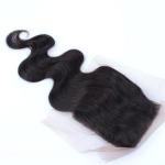 Hot Selling Natural Color Body Wave 8A Grade Virgin Peruvian Hair Silk Top Lace
