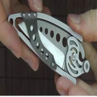 Buy cheap Personalized Punched Short Tactical Pocket Knife Cutter Hunting Knife Designs product
