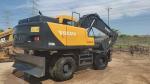 Used Volvo EW180BLC Wheeled Excavator 2022 Second Hand Volvo Excavators
