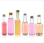 Wine Decanter Glass Storage Bottles Electroplating Surface Transparent 40ml 50ml