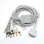 Compatible Nihon Kohden 10 Leads EKG Cable For Patient Monitor Accessory