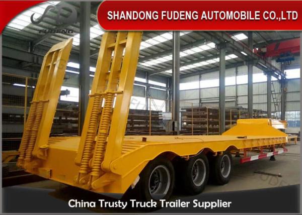 Buy cheap Welding Transport Q345B 13M 70T Low Loader Semi Trailer from wholesalers