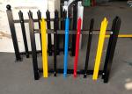 Beautiful Steel Palisade Fencing Powder Coated Park Guardrail Palisade