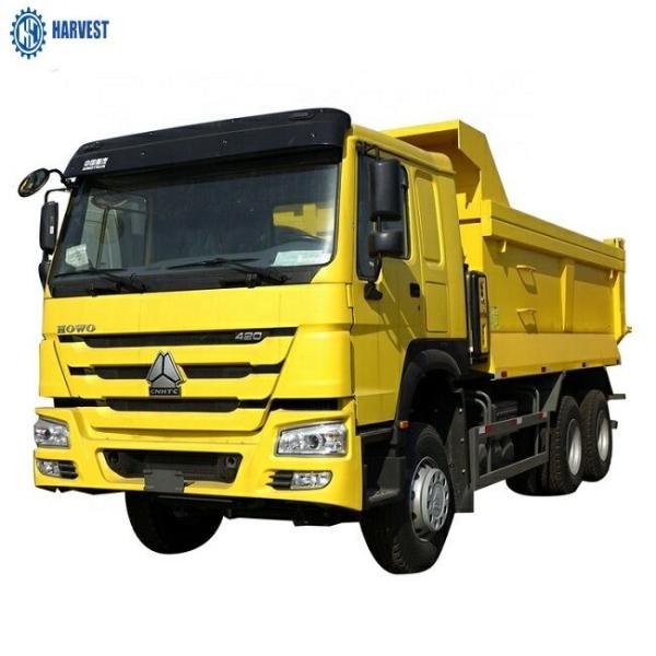 Buy cheap 8545*2496*3170mm Sinotruk HOWO 6x4 420hp U Shaped Heavy Dump Truck from wholesalers
