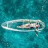 Buy cheap Impact Resistance Lake Glass Bottom Kayak , No Inflatable Flat Bottom Boat from wholesalers