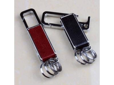 Buy cheap Spinning Leather Metal Car Keychain Bottle Opener,die casting metal leather keychain bottle opener, business gift, car k from wholesalers