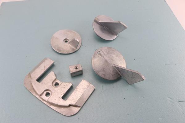 Buy cheap Zinc Marine Sacrificial Anodes Customized Dimension For Boats / Ships from wholesalers