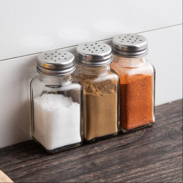 Buy cheap OEM ODM 4*4*9cm Food Glass Packaging Condiment Bottle Jars from wholesalers