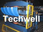 0 - 12m/min Curving Speed / PLC Control Roof Crimping Curved Machine for Roof