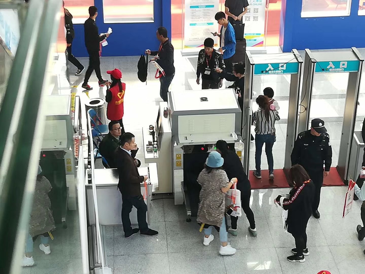 Conveyor X Ray Security Scanner Inspection System With 1024*1280 Pixel Image