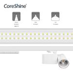 UGR19 1.2m 50 Watt Recessed Linear Light Fixture In Surpermarket Black