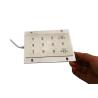Buy cheap Digital Metal Keypad Vandal Proof Lightweight With 4 X 3 Backlight Touch Keys from wholesalers