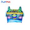 Buy cheap customize small children kids mini coin operated arcade air hockey gaming machine device equipment for FEC room from wholesalers