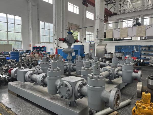 Buy cheap API 6A 16C Drilling Manifold PSL3-4 Choke Manifold Well Testing from wholesalers