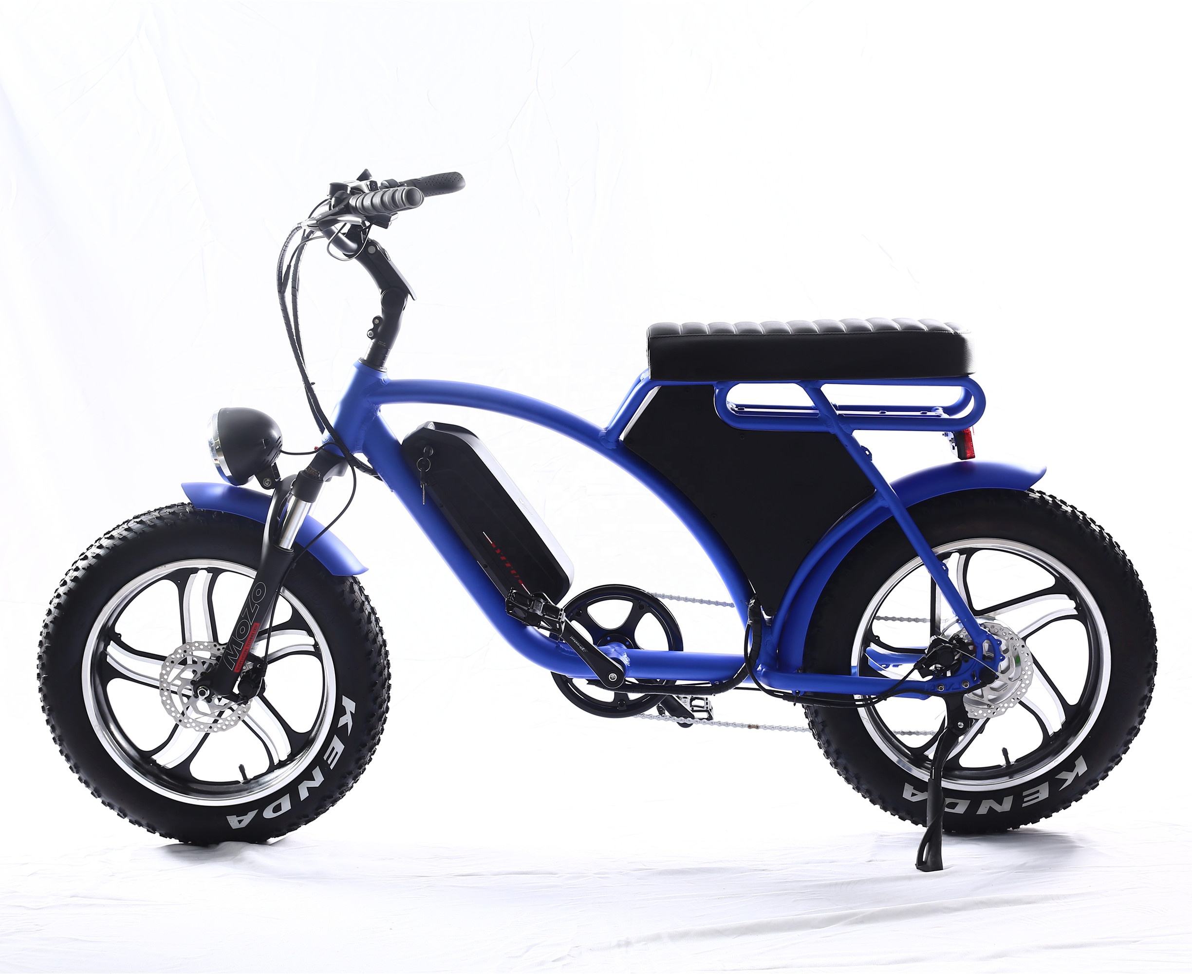20 Inch All-in-one Wheel Fat Tire Electric Bike Front Suspension 73 Style 48V 1000W Electric City Bike Electric Fat Bike