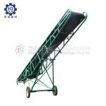 Horizontal Inclined ISO B500 1m/S 7.5KW Portable Conveyor Belt Systems Mobile