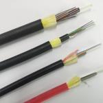 Self support aerial overhead aramid yarn fibra optica cables FRP 6 12 24 48