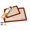 Buy cheap Anti Slip Red Non Stick Silicone Baking Mat for Cooking Easy Cleaning from wholesalers