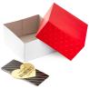 Buy cheap 8" Cardboard Packaging Box Square Happy Valentine'S Day 2- Pack Gift Boxes from wholesalers