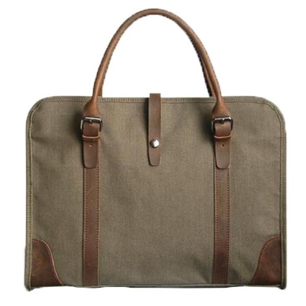Buy cheap Custom Logo Canvas Mens Officeworks Laptop Bag 42x7x32cm Personalized Design from wholesalers