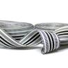 Buy cheap Intercolor Stripe Polyester Webbing 3.1cm Pp Webbing Tape For Trousers Waist Band from wholesalers