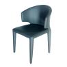 Buy cheap Grey Polyurethane Dining Chairs Plywood Material Water Proof Pu Shell from wholesalers