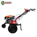 Orange Small Gas Powered Garden Tiller 300mm Deep Power Tiller In Agriculture