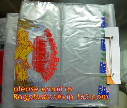 Buy cheap Custom Printed Clear Plastic Wicket Bread Packaging Bags/Food Plastic Bread wicket Bags/PE bakery bread wicket plastic b from wholesalers