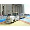 Buy cheap Eco Friendly 42 Passenger Electric Trackless Train For Sightseeing Customized Color from wholesalers