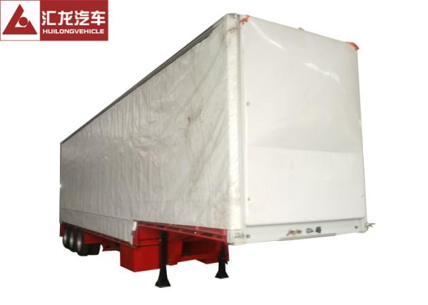 Buy cheap 13 Ton PVC Cover Curtain Side Trailer Simple Operation With Air Guide Sleeve from wholesalers