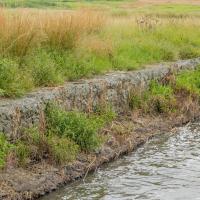 Buy cheap Woven Gabion Box Sewage Plant Corrosion Proof Reinforced Mesh Acid Alkali product