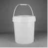 Buy cheap FDA Standard 18L Round Plastic Bucket Round Plastic Storage Containers from wholesalers