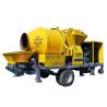 Buy cheap Hydraulic remote control 30m3/h peristaltic mobile diesel concrete mixer pump machine from wholesalers