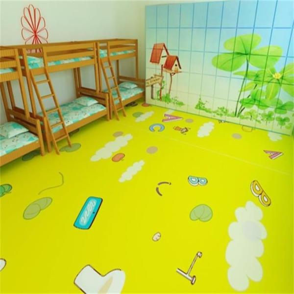 Buy cheap Kindergarten PVC Floor Covering / Vinyl Laminate Flooring Antistatic Function from wholesalers