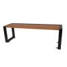 Buy cheap 1400*400*450mm Rustic Outdoor Backless Bench Without Backrest from wholesalers