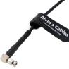 Buy cheap Micro-BNC Male High-Density BNC Right-Angle To BNC Male 6G HD SDI Coaxial-Cable For Blackmagic-Video-Assist 75 Ohm 50cm from wholesalers