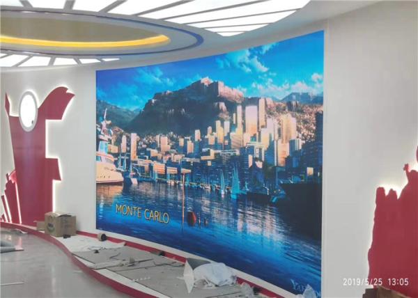 Buy cheap Horizontal Commercial Led Display , Seamless Indoor Led Advertising Screen from wholesalers