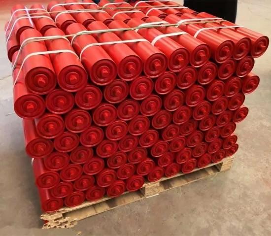 Buy cheap Metallurgical Belt Conveyor Roller Transition Carrying Idler Roller from wholesalers