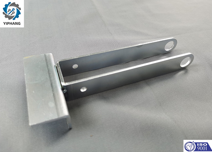 Structural Galvanized Parts CNC Sheet Metal Fabrication Welded Steel Solenoid Bracket