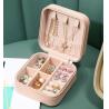 Buy cheap Ring Necklace Jewellery Packaging Box PU Leather Jewelry Set Gift Box With Zipper from wholesalers