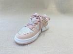 Women leather platform fashion sneakers with printing flowers