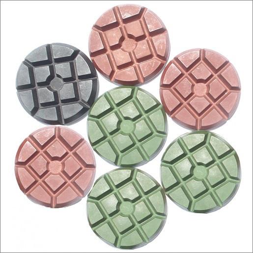 Buy cheap Wet Polishing Marble Terrazzo Resin Hybrid for 4" Diamond Concrete Cement Floor Maintenance from wholesalers