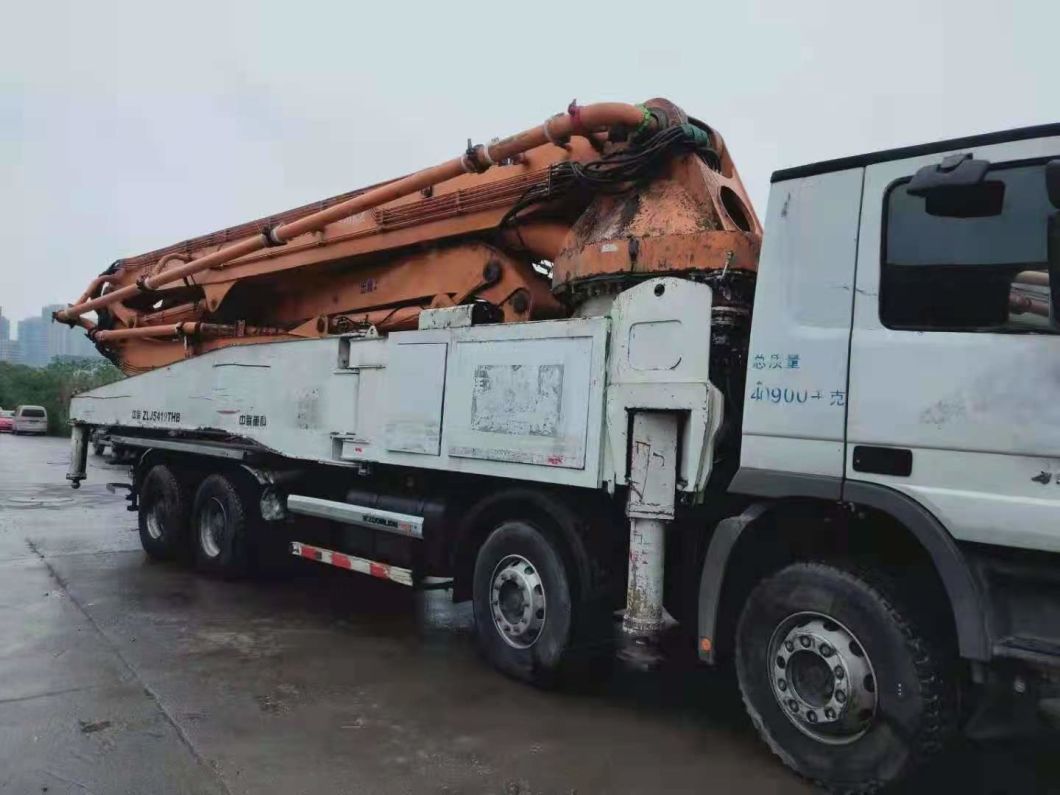 Zoomlion 52m Truck Pump Contractor 95% New Concrete Pump