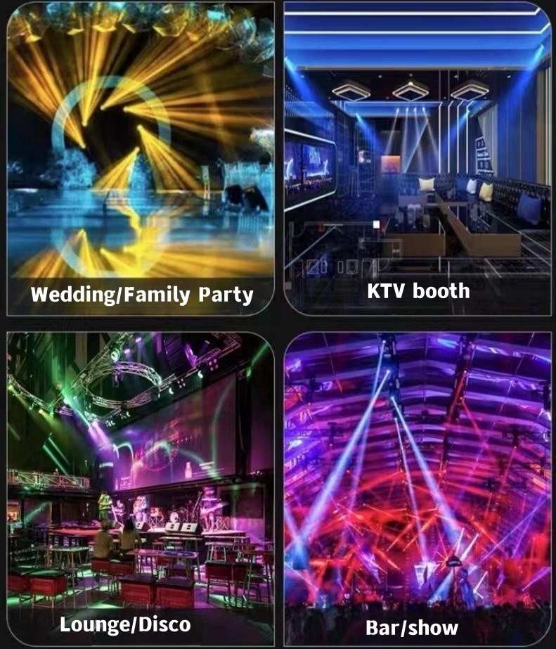 100W DMX RGBW Led Effect 7r For Dj Dance Beam Par Wedding Lights Party Disco Moving Head Beam Stage Light